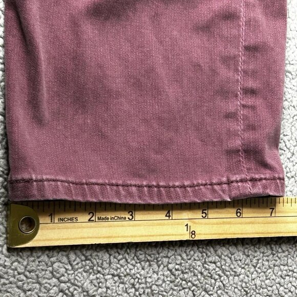 AG Adriano Goldschmied Everett Jeans Mens 34x31 Mauve Slim Straight Stretch - Picture 13 of 13